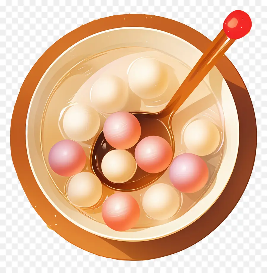 Donzhi，Postre Tangyuan PNG