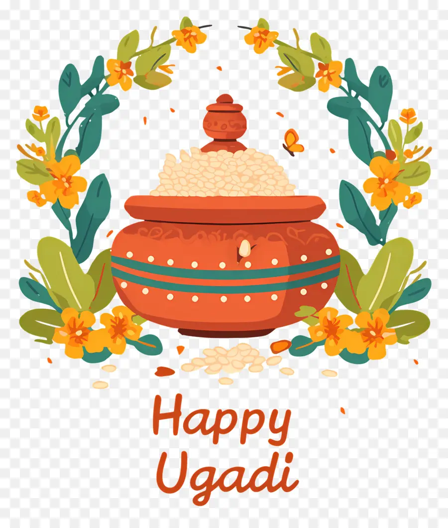 Feliz Ugadi，Olla Ugadi PNG