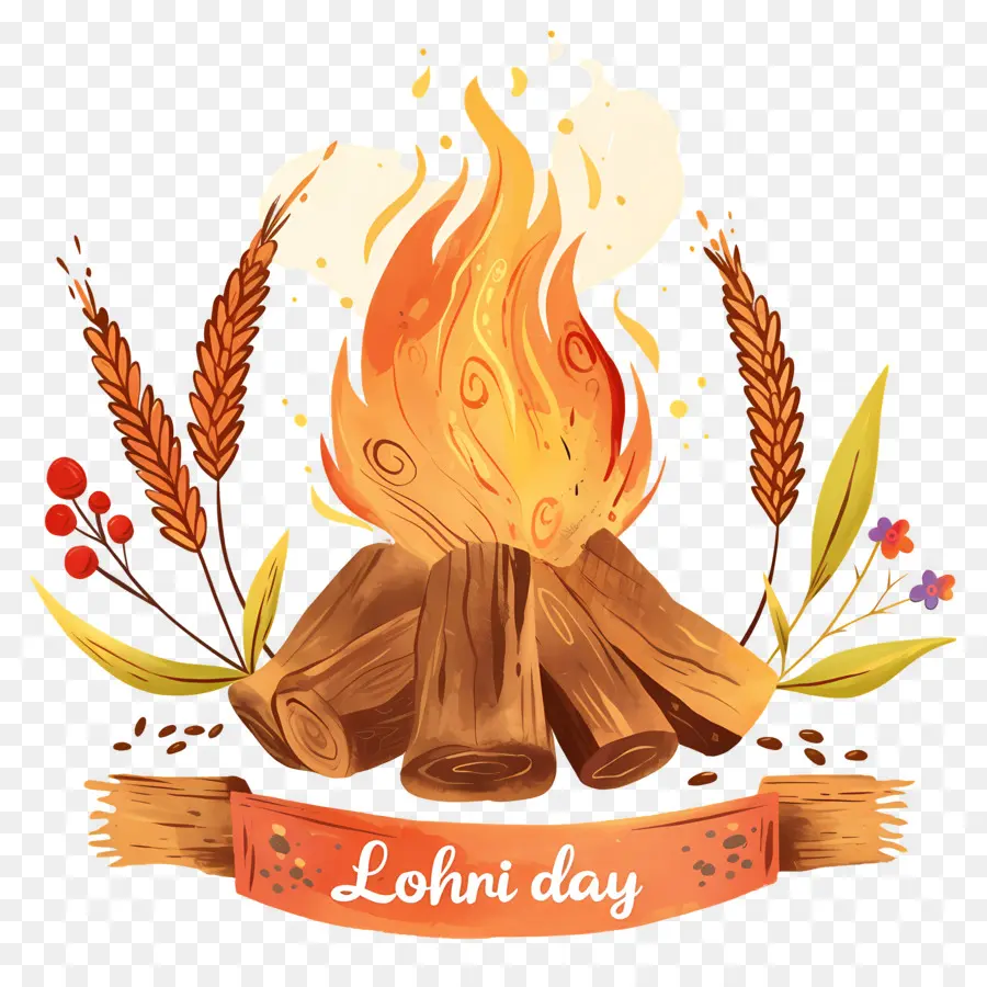 Feliz Lohri，Hoguera PNG