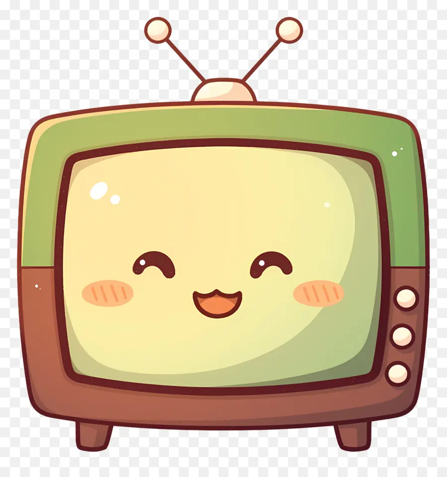 Día Mundial De La Televisión，Televisión De Dibujos Animados PNG