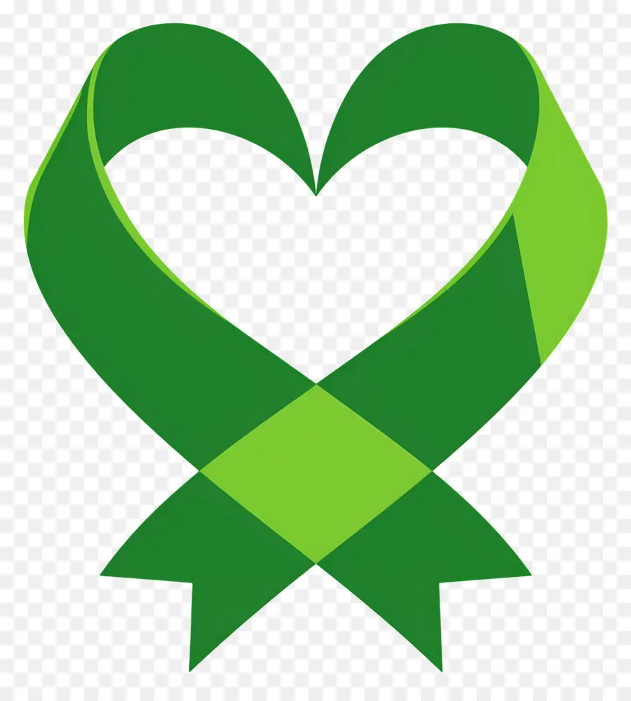 Cinta De Conciencia Verde，Cinta Verde PNG