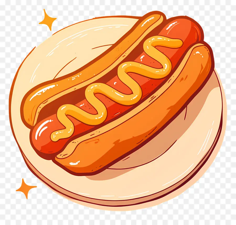 Hot Dog，Embutido PNG