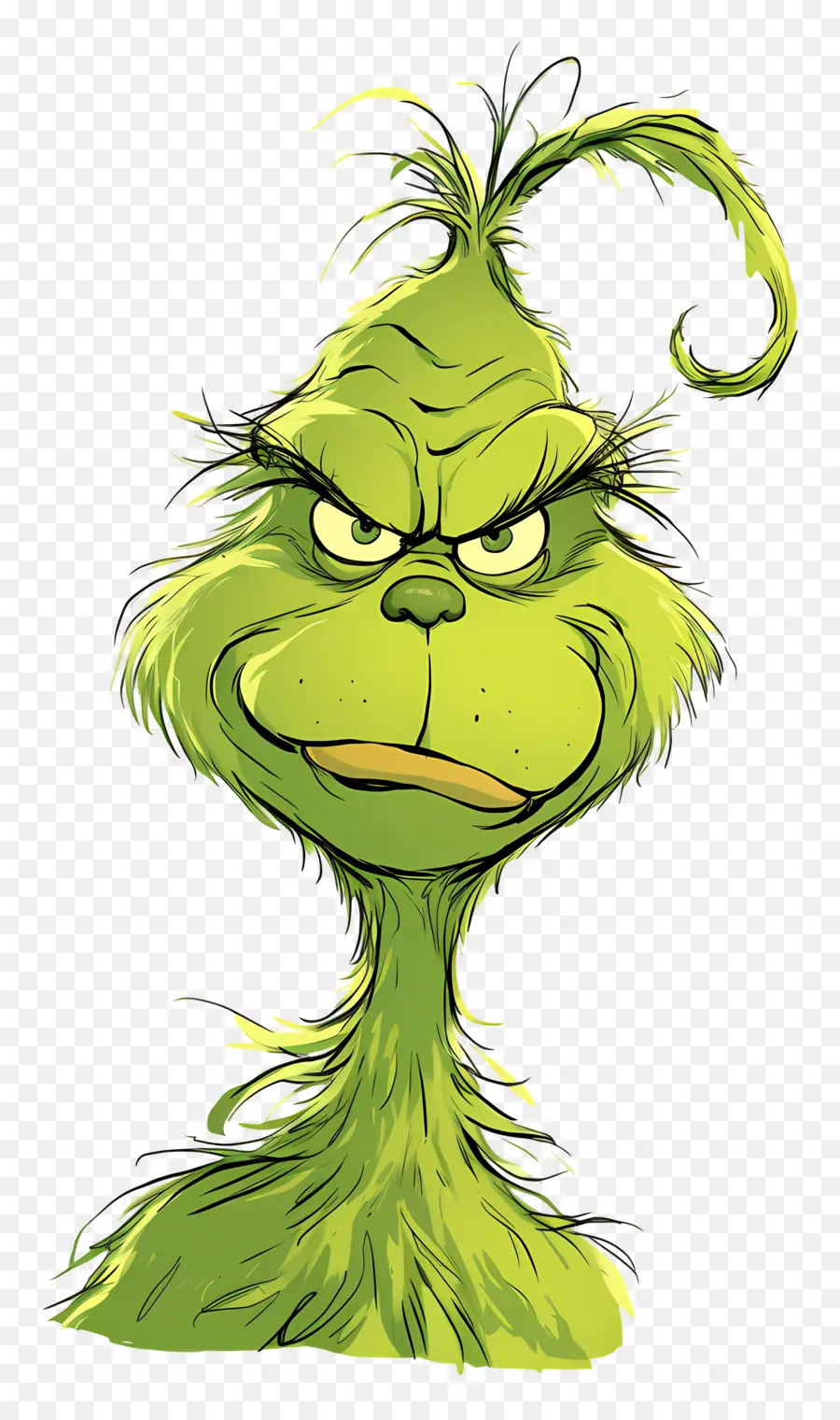 Grinch，Carácter Gruñón Verde PNG