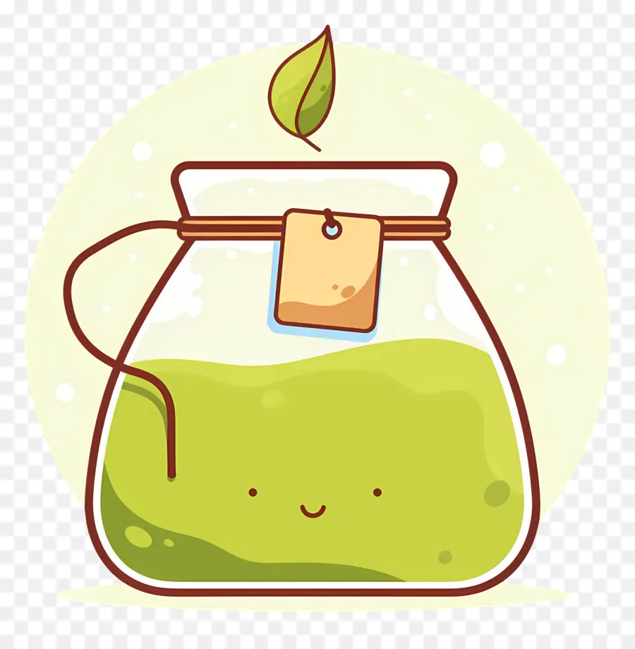 Bolsa De Té，Té Verde PNG