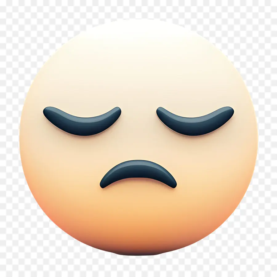 Emojis，Emoji Triste PNG