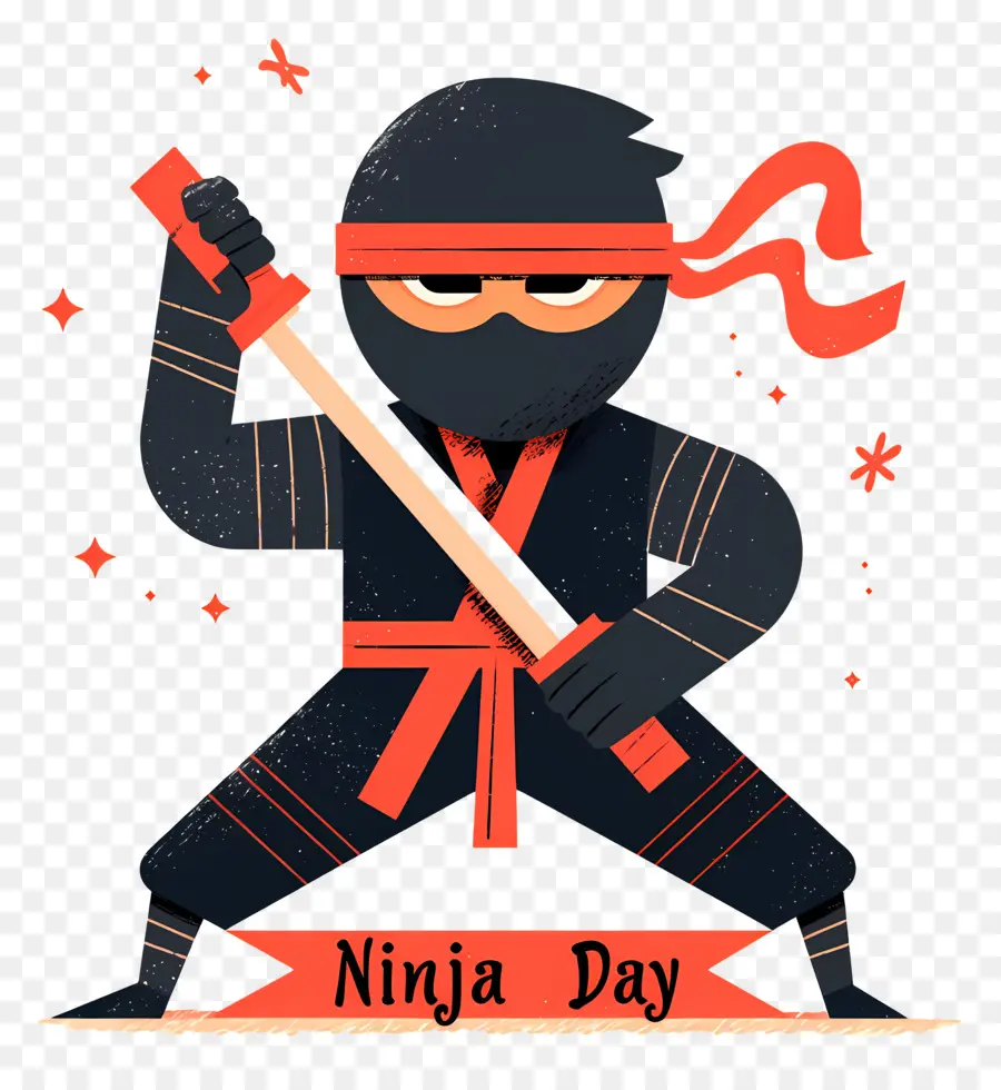 Día Ninja，Guerrero Ninja PNG