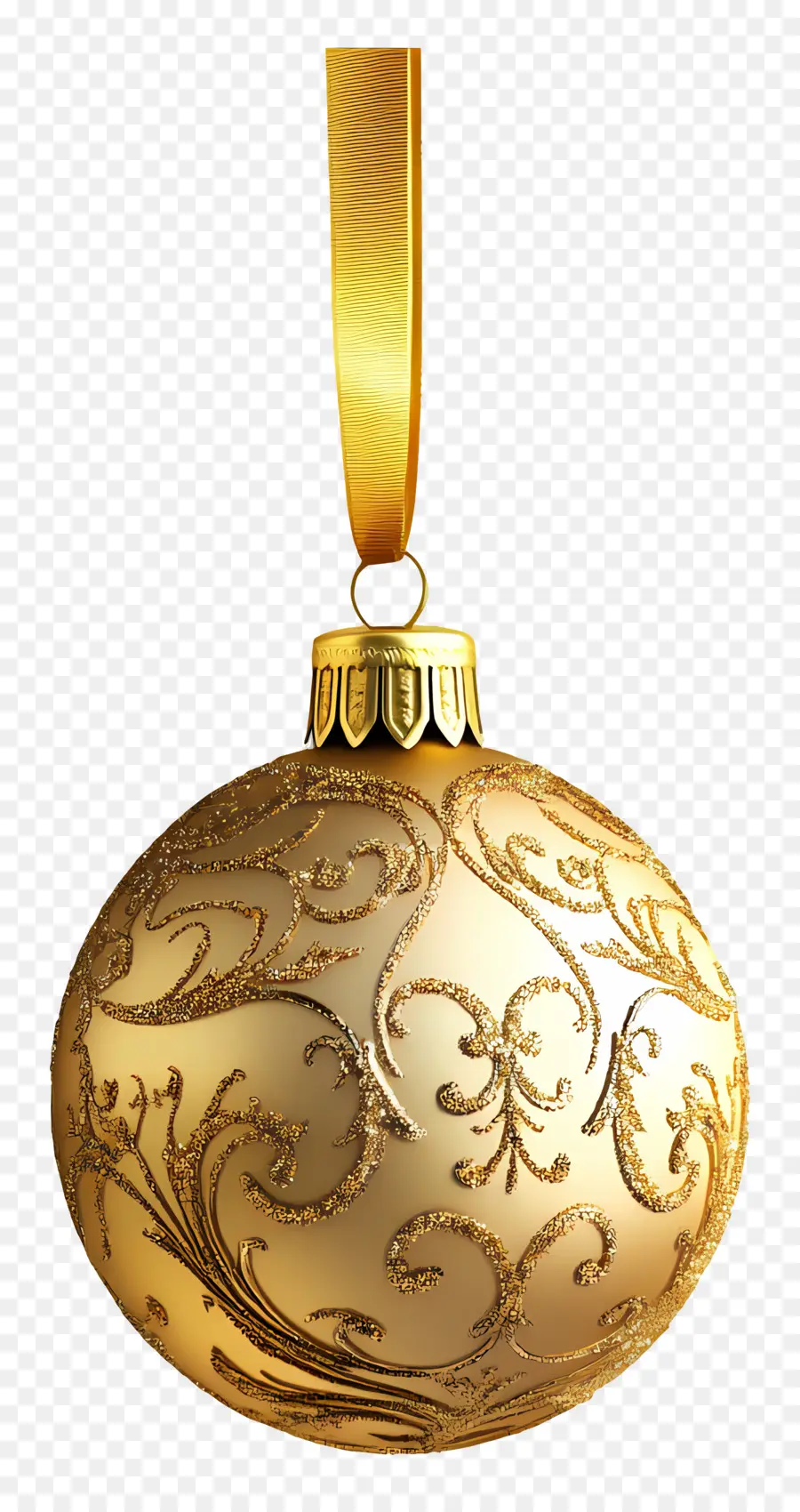 Balón De Oro De Navidad，Adorno De Navidad PNG