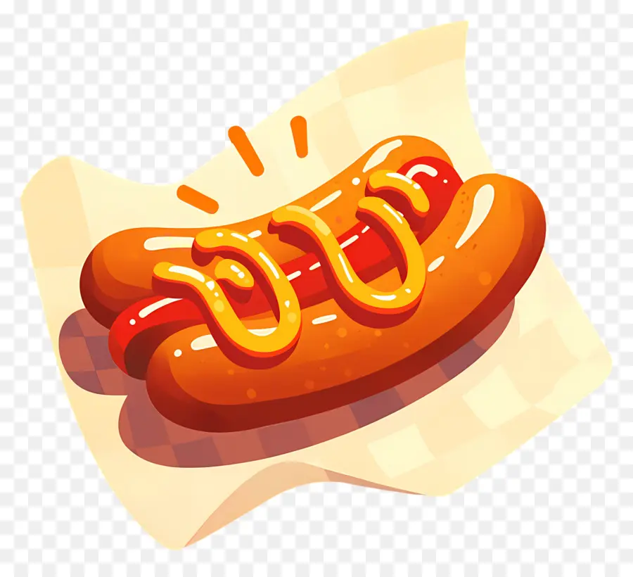 Salchicha Picante，Hot Dog PNG