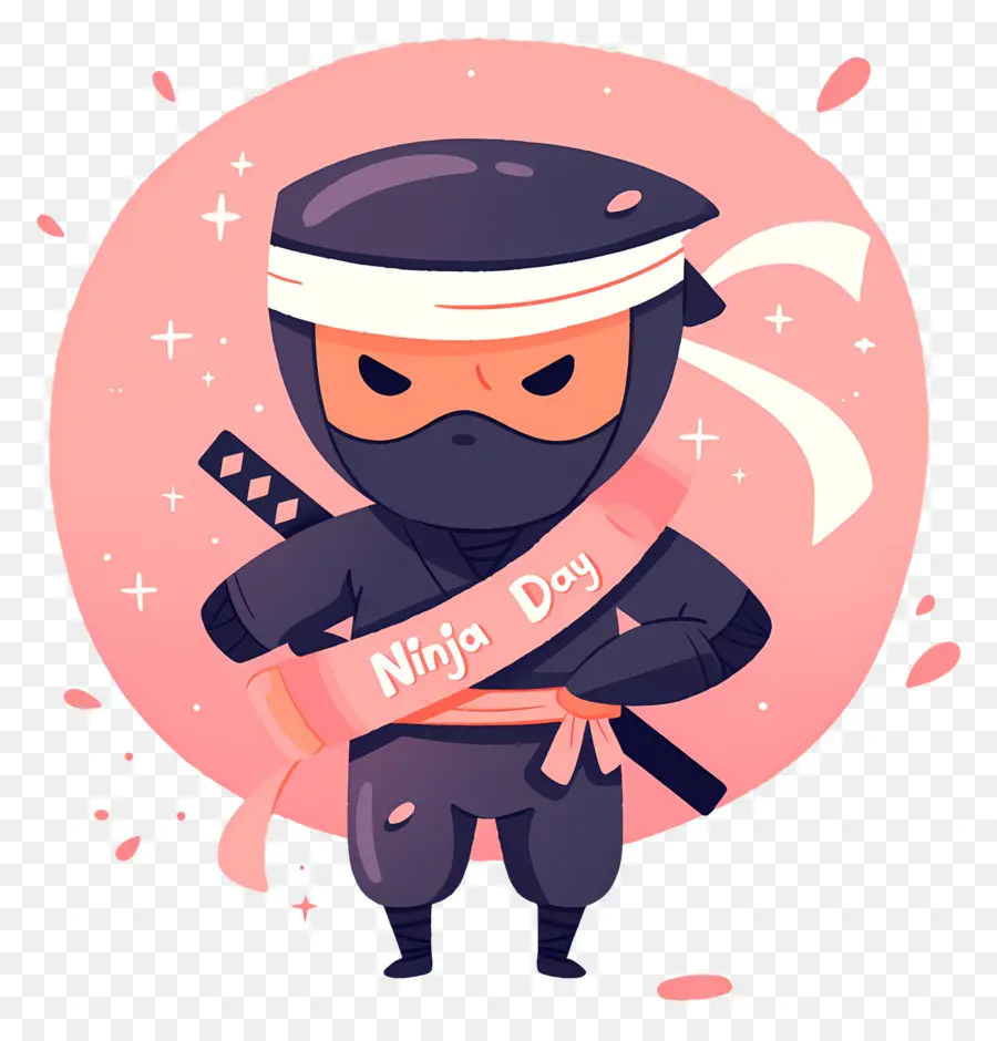 Día Ninja，Ninjas De Dibujos Animados PNG