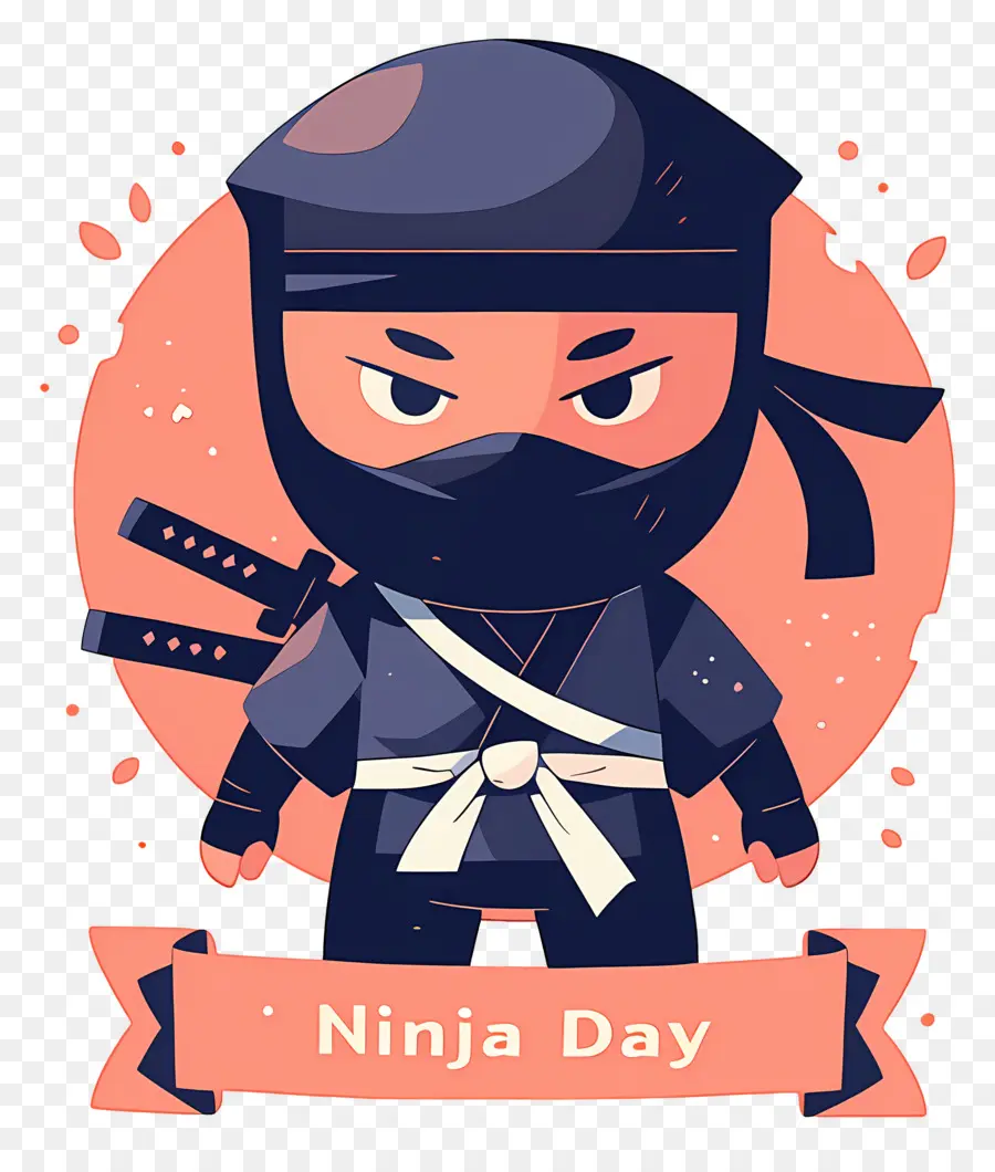 Día Ninja，Ninjas De Dibujos Animados PNG