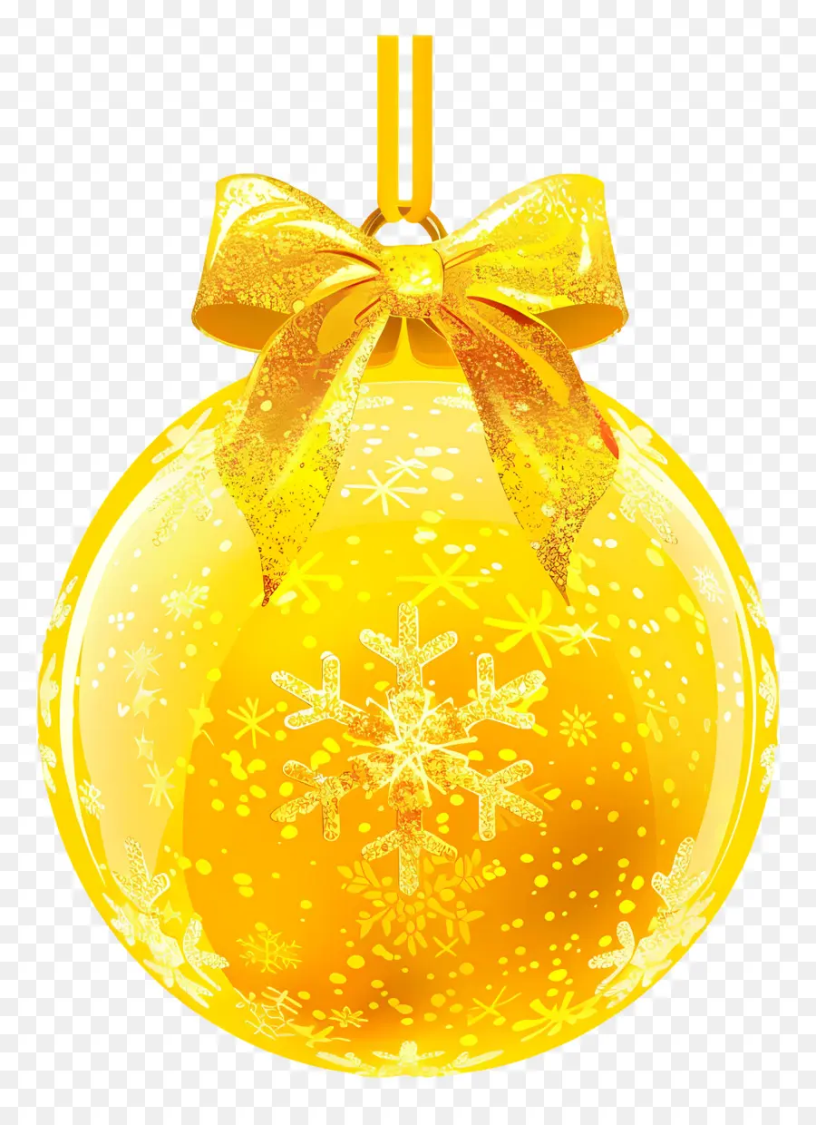 Balón De Oro De Navidad，Adorno De Bola De Oro PNG