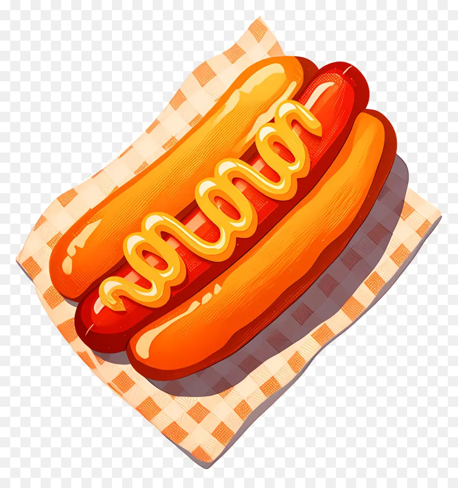 Hot Dog，Bocadillo PNG