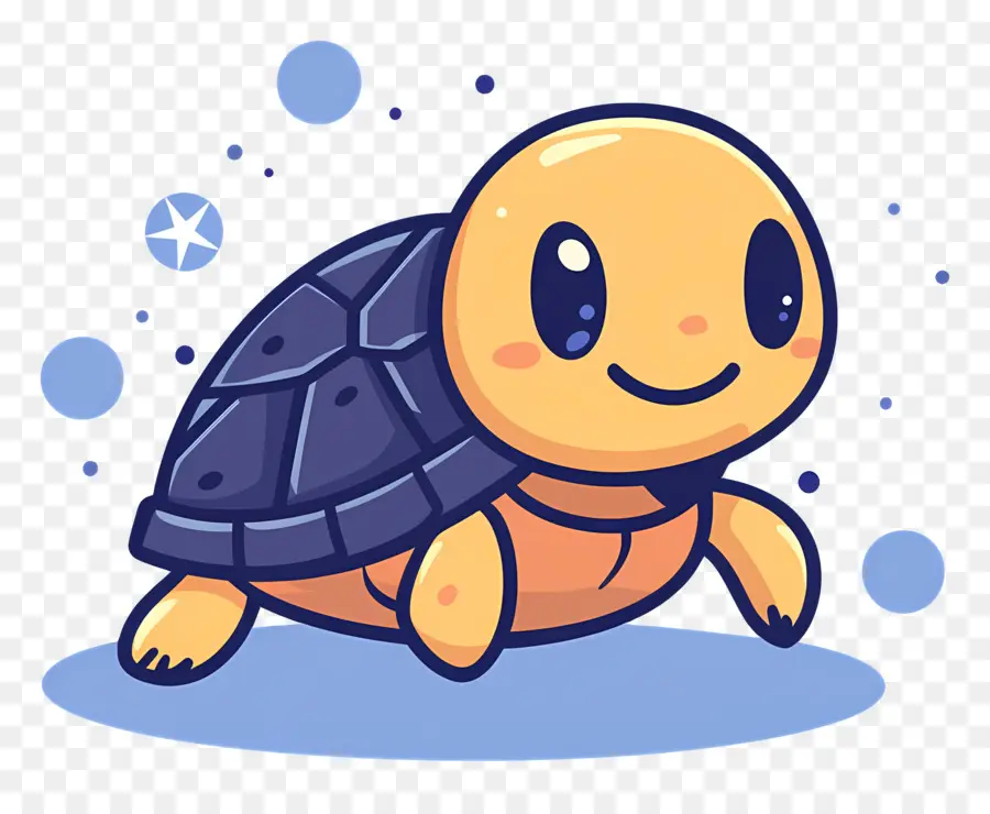 Tortuga De Dibujos Animados，Linda Tortuga PNG