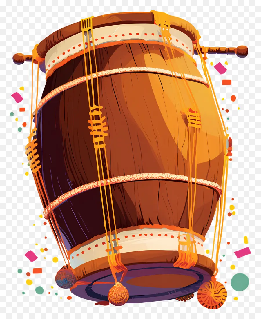 Dhol Lohri，Tambor PNG