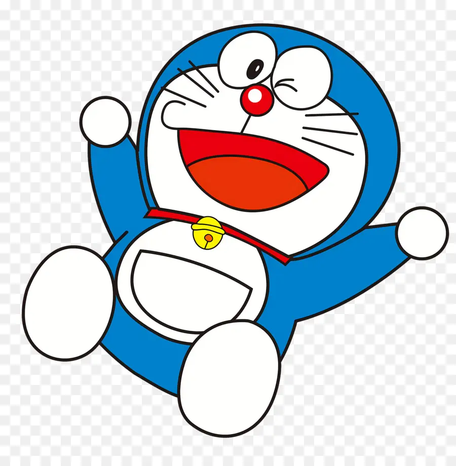 Doraemon，Robot Azul PNG