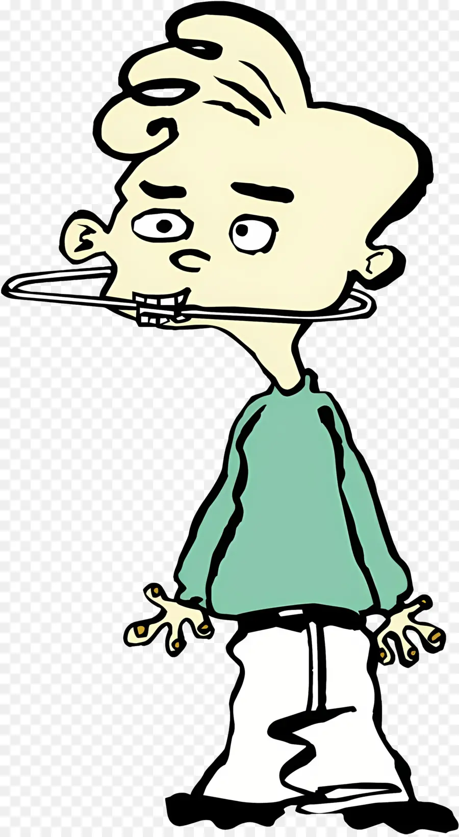 Ed Edd Y Eddy，Niño Con Frenillos PNG