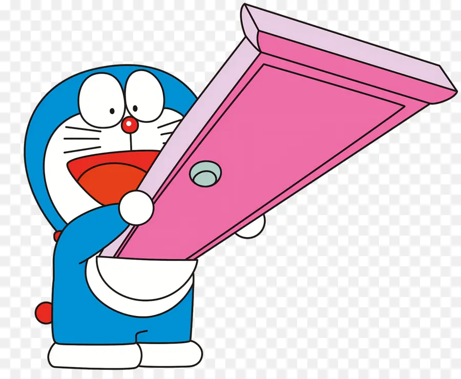 Doraemon，Robot Azul PNG