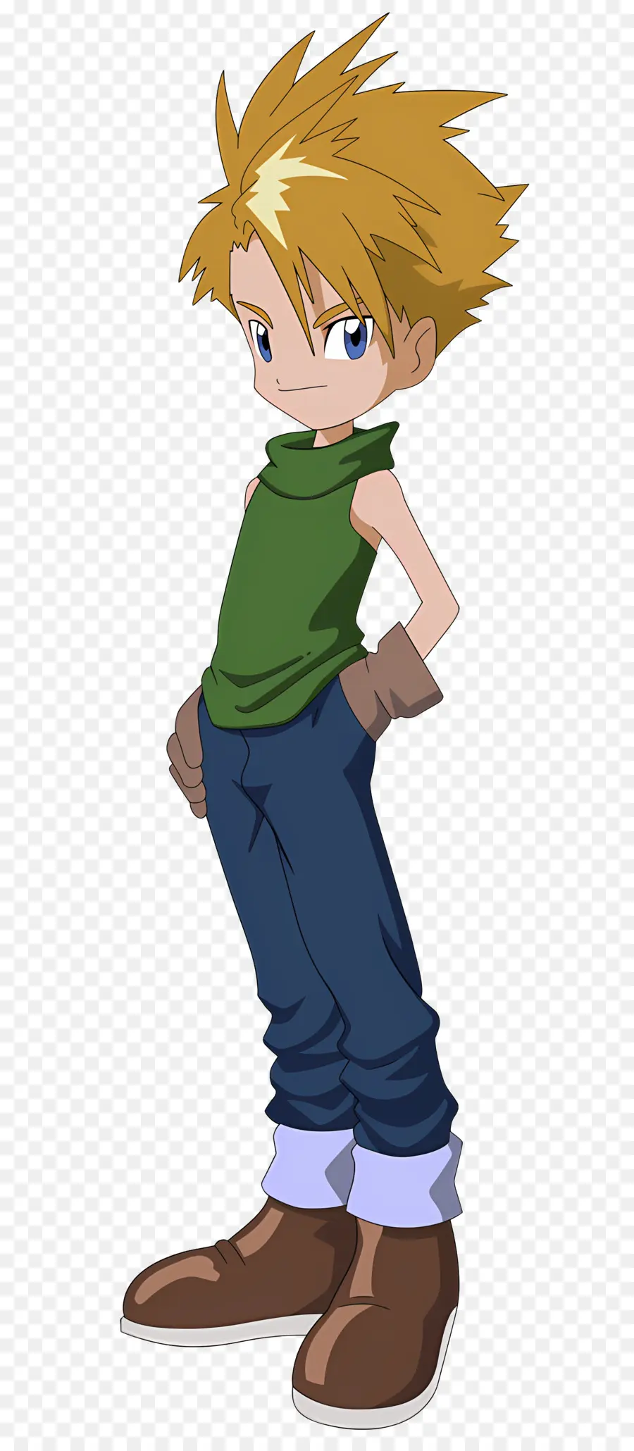 Temporada De Digimon，Niño De Dibujos Animados PNG