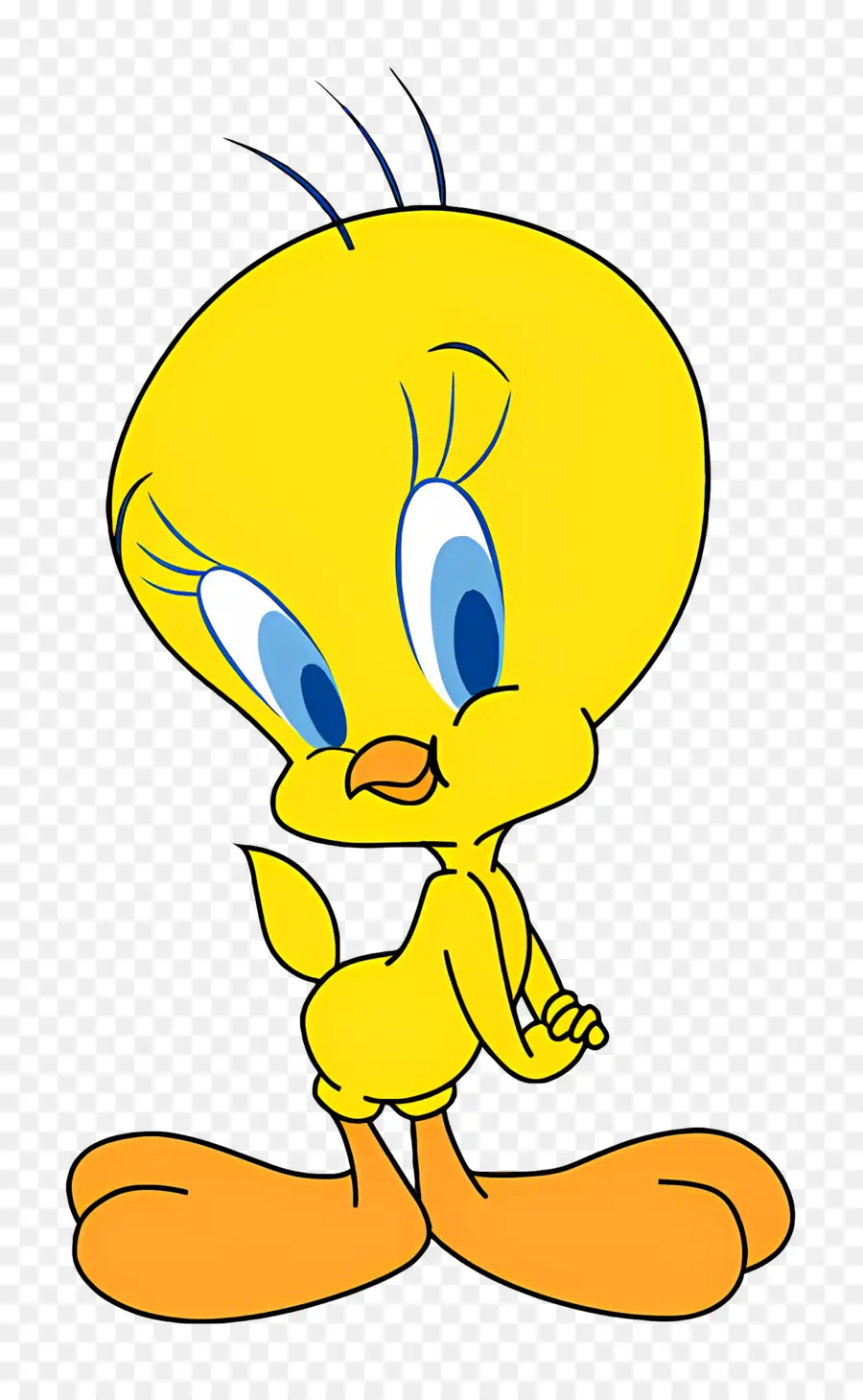 Piolín，Dibujos Animados De Pájaro Amarillo PNG