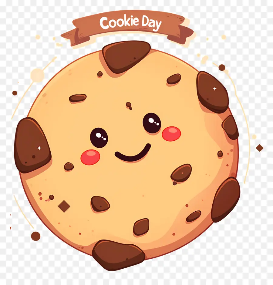 Día Nacional De Las Galletas，Galleta Sonriente PNG