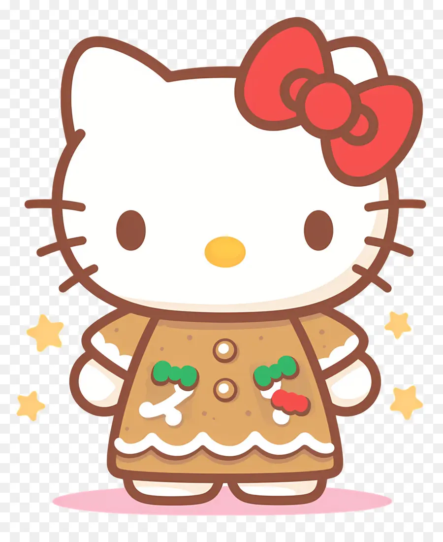 Hola Kitty Navidad，Hola Gatito PNG