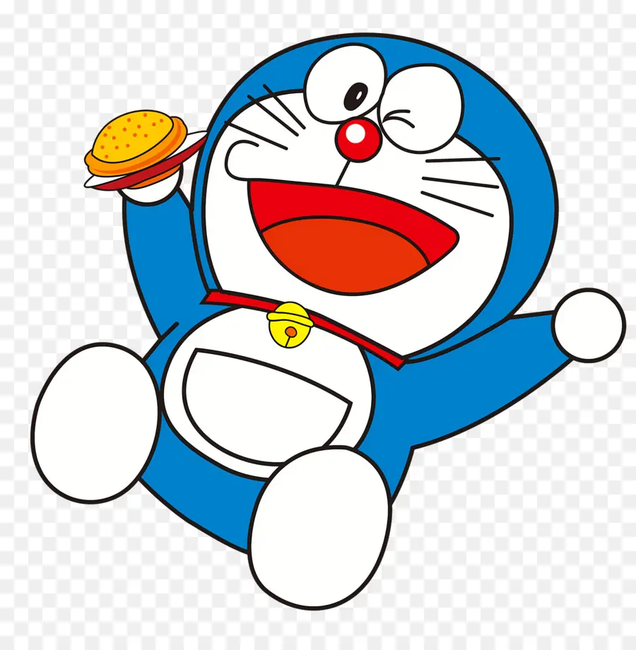 Doraemon，Robot Azul PNG