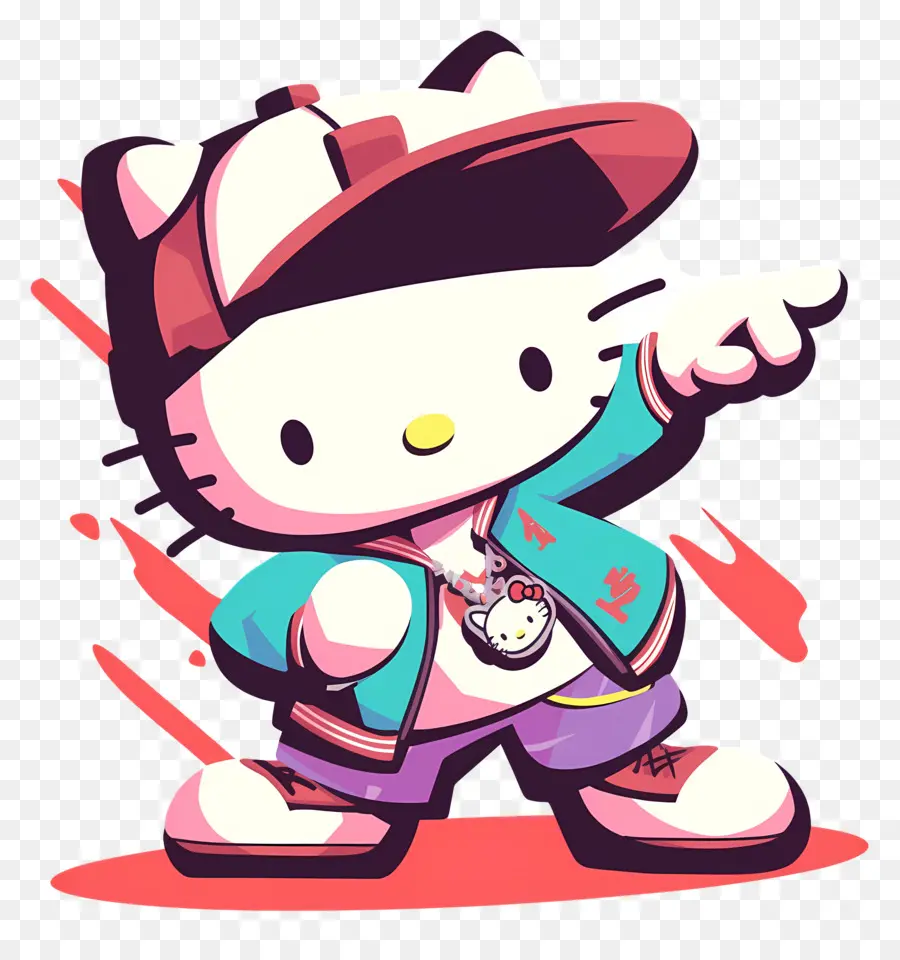 Hola Gatito，Gato Genial PNG