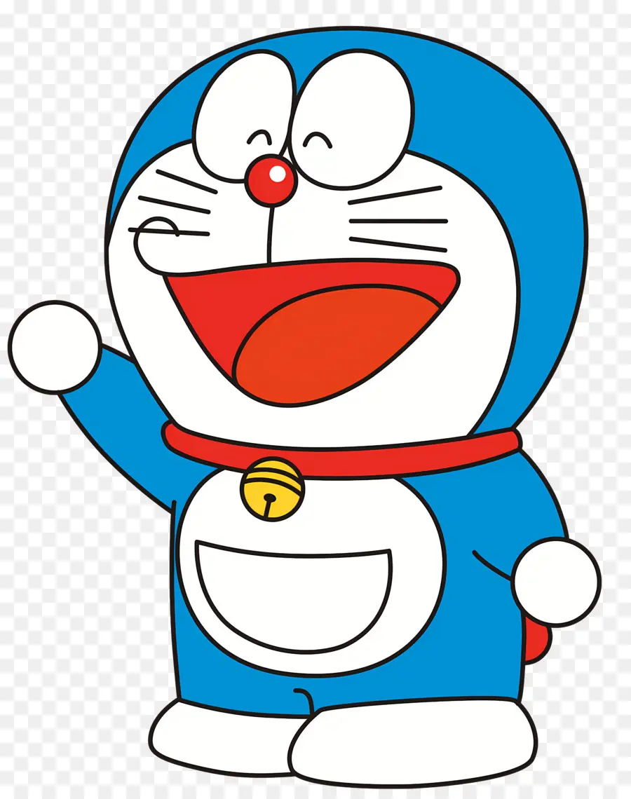 Doraemon，Robot Azul PNG