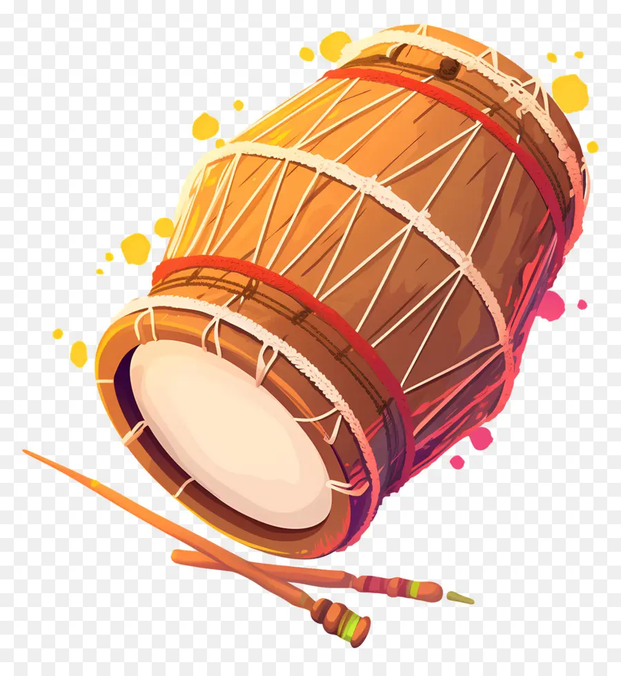 Dhol Lohri，Tambor PNG