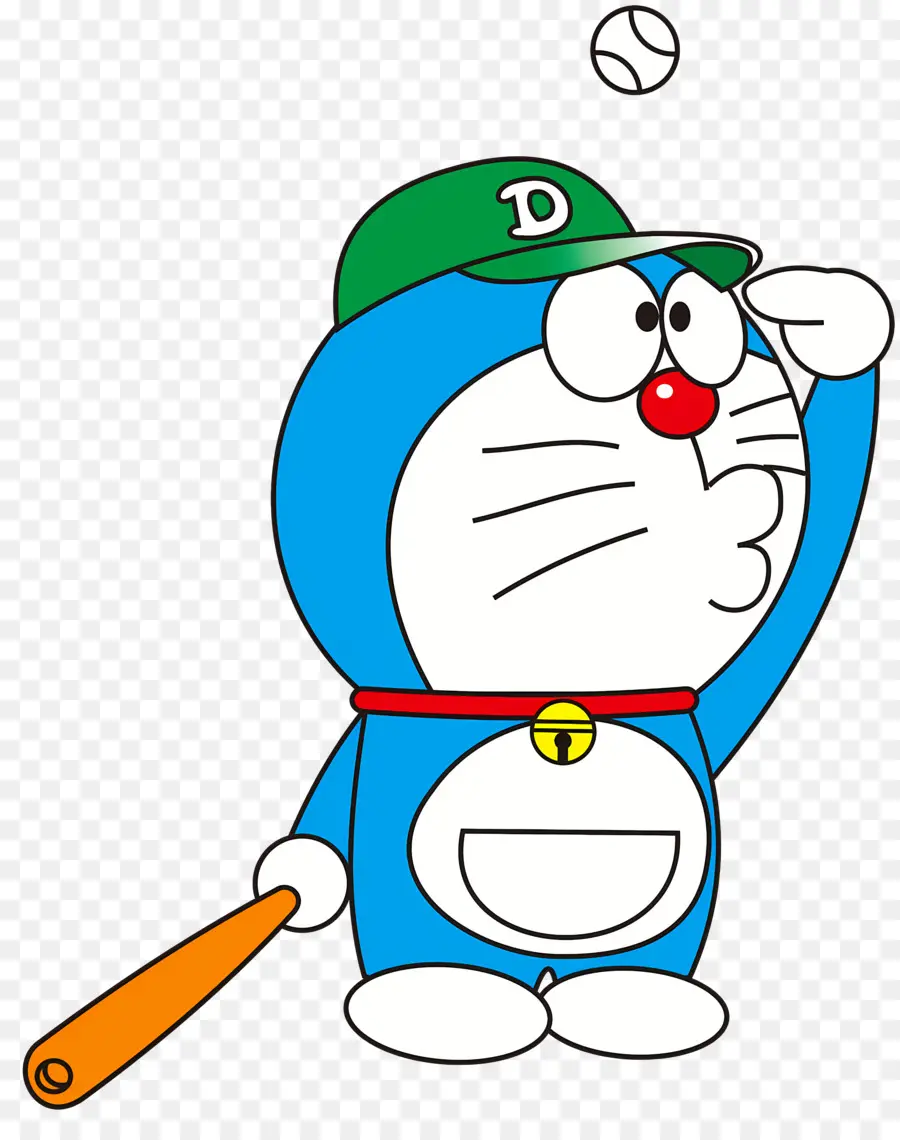 Doraemon，Robot Azul PNG