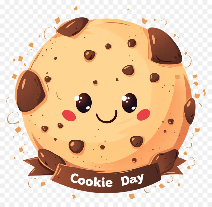 Día Nacional De Las Galletas，Galleta Sonriente PNG