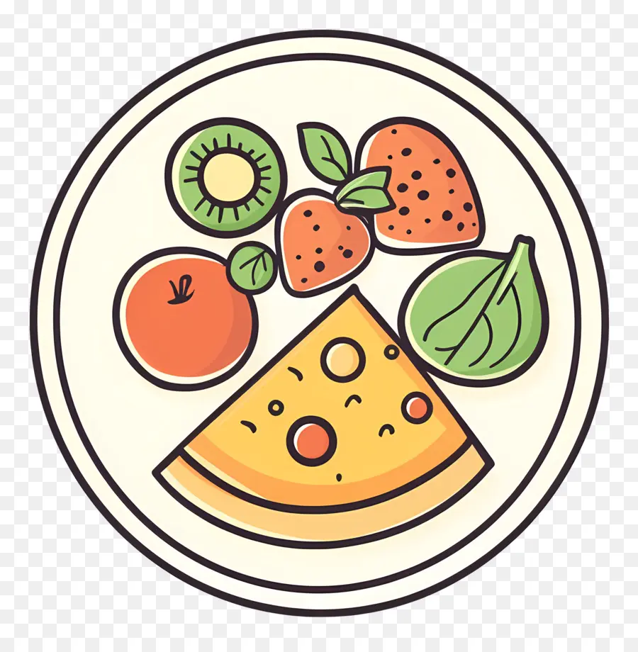 Logotipo De Comida，Plato De Verduras PNG