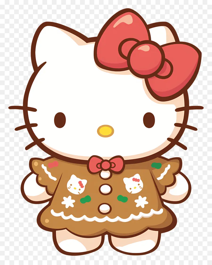 Hola Kitty Navidad，Hola Gatito PNG