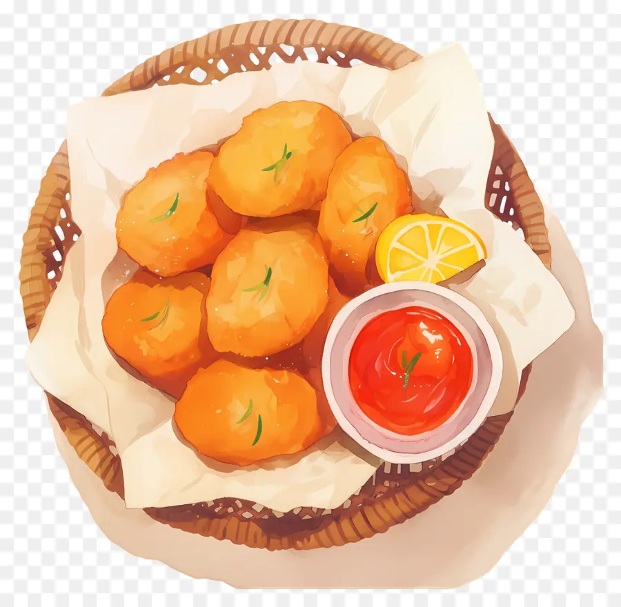 Nuggets De Pollo Frito，Pepitas Fritas PNG