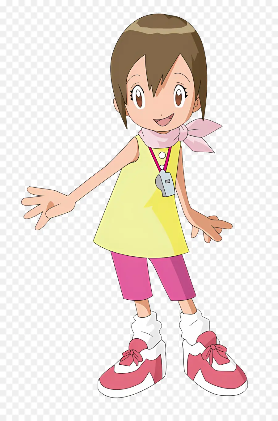 Temporada De Digimon，Niña De Dibujos Animados PNG