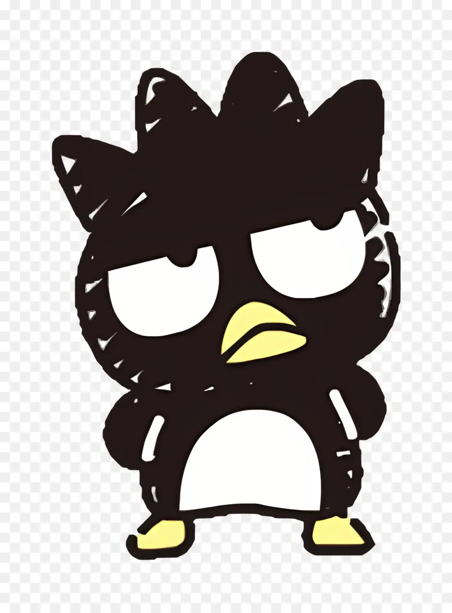 Bad Badtz Maru，Dibujos Animados De Pingüino Negro PNG