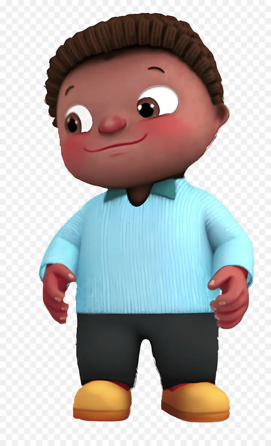 Agente Especial Oso，Chico Con Camisa Azul PNG