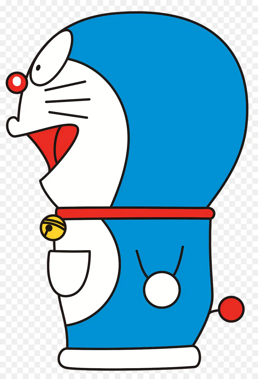 Doraemon，Robot Azul PNG