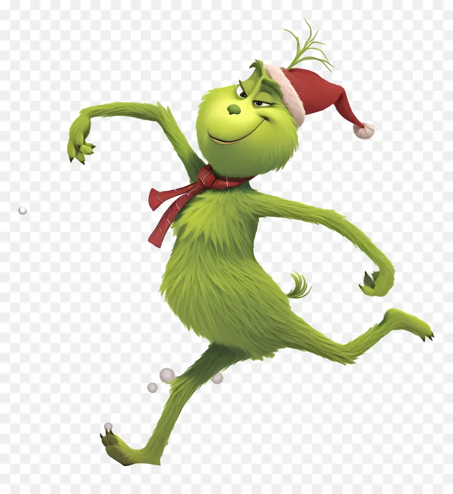 Grinch De Dibujos Animados，Carácter Verde PNG