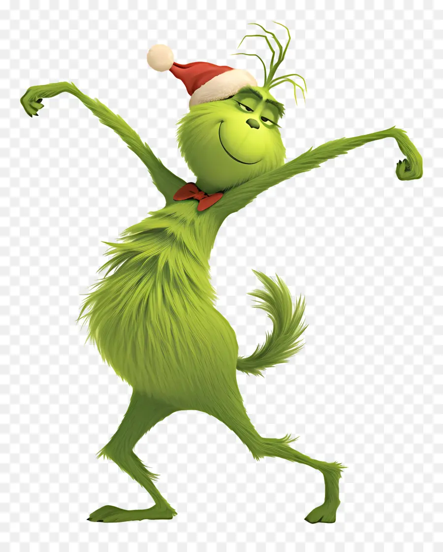 Grinch De Dibujos Animados，Carácter Verde PNG