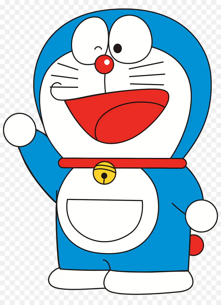 Doraemon，Robot Azul PNG