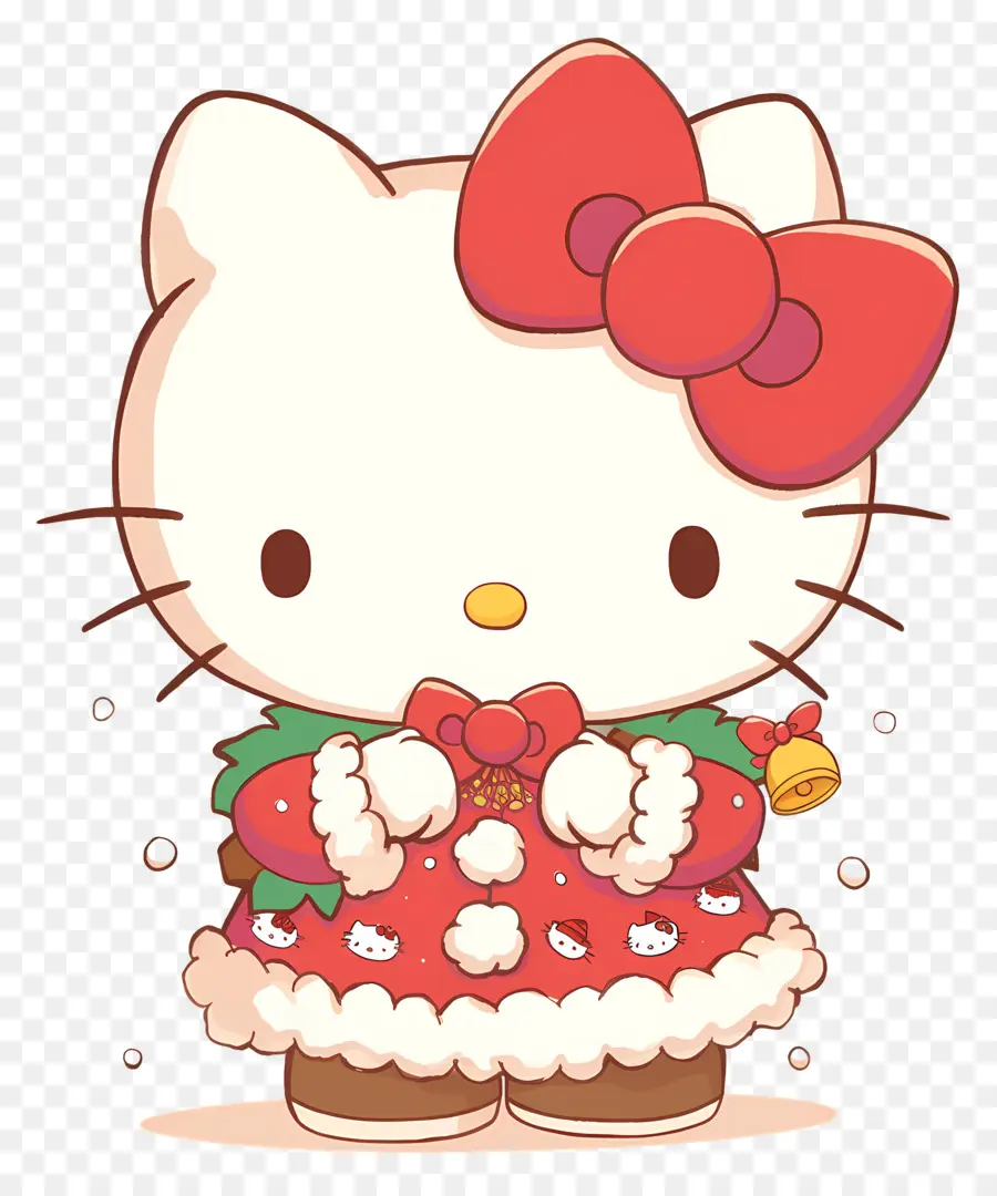 Hola Kitty Navidad，Hola Gatito PNG