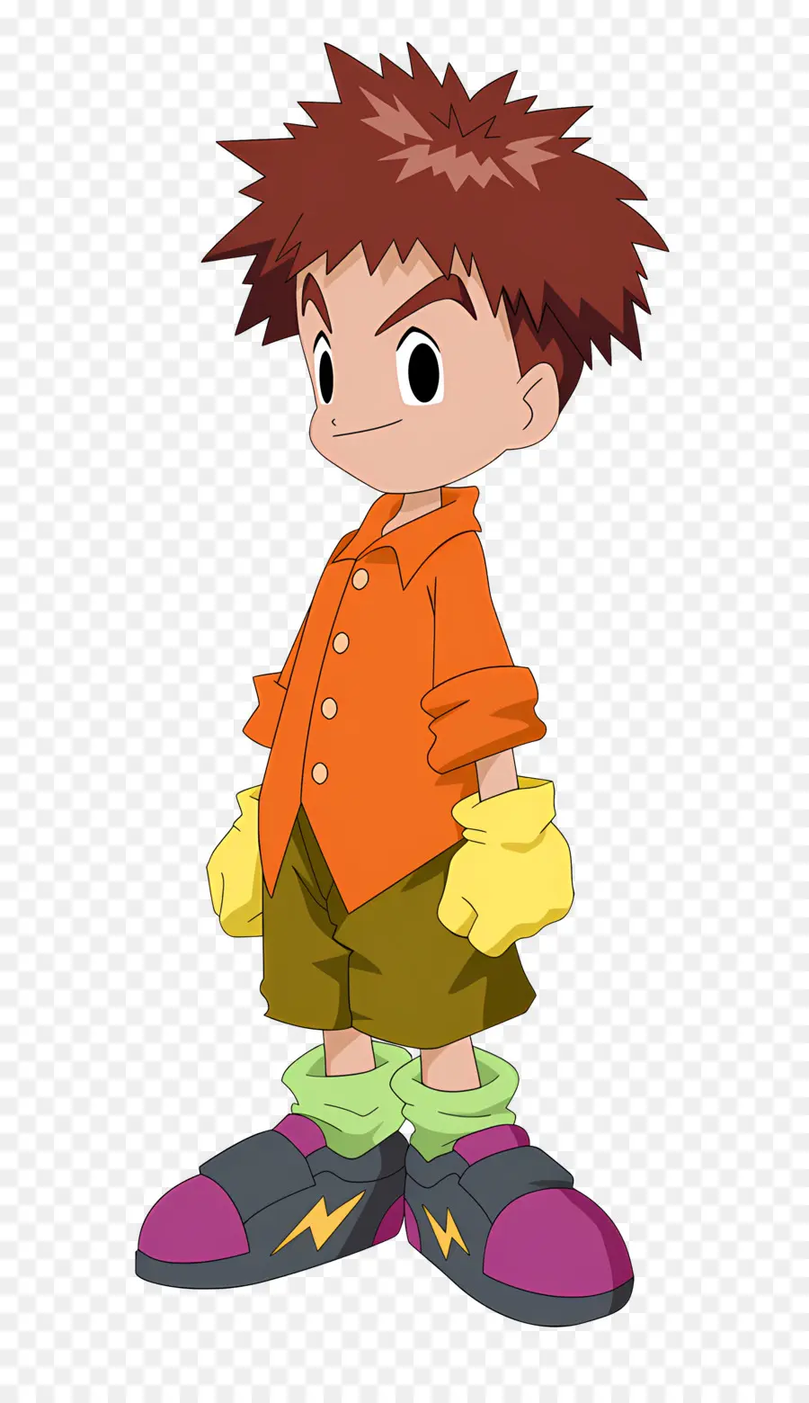 Temporada De Digimon，Chico Animado PNG