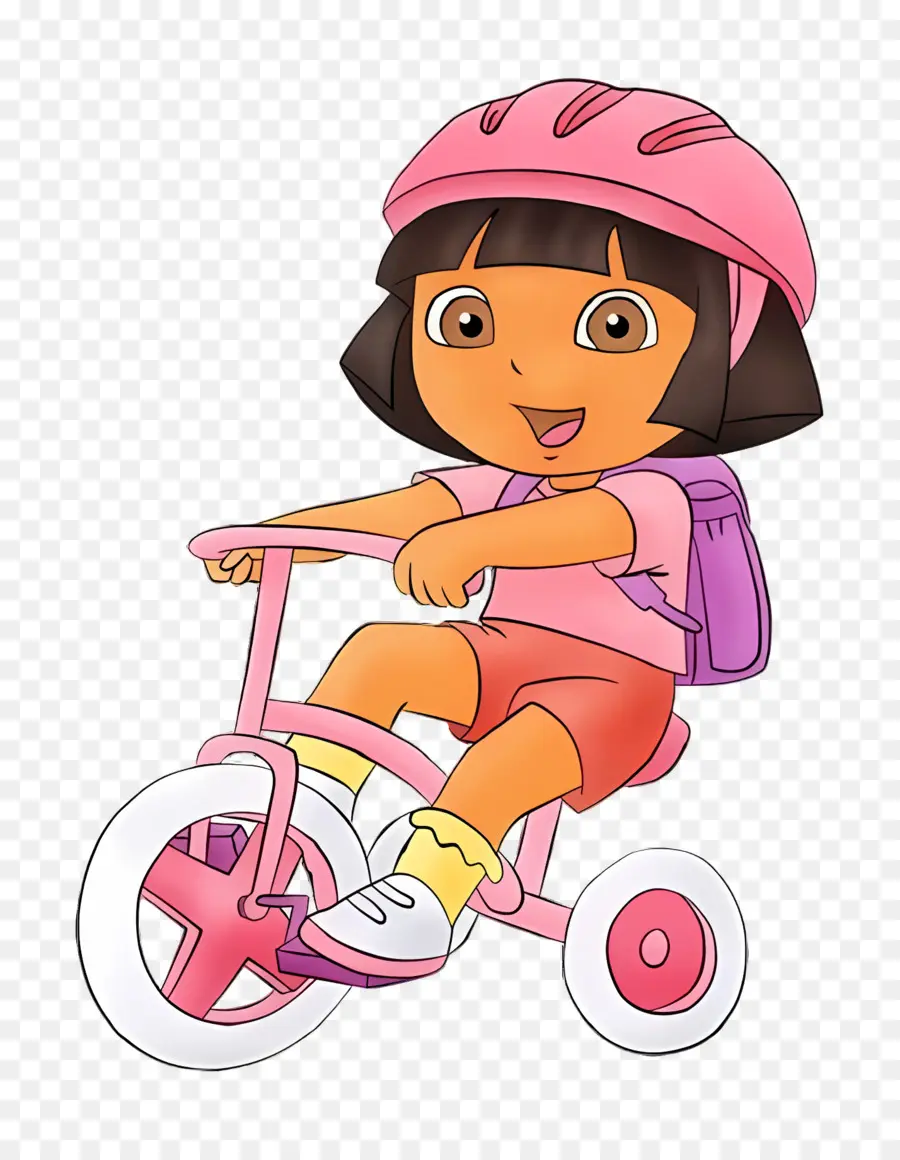 Dora Márquez，Chica En Bicicleta PNG