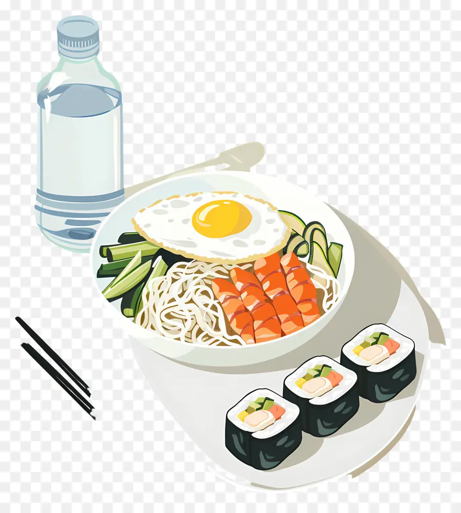 Comida Coreana，Cocina Asiática PNG