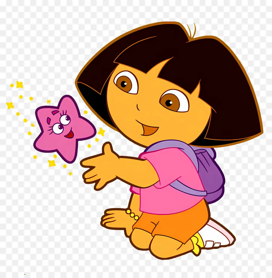 Dora Márquez，Chica Con Estrella PNG