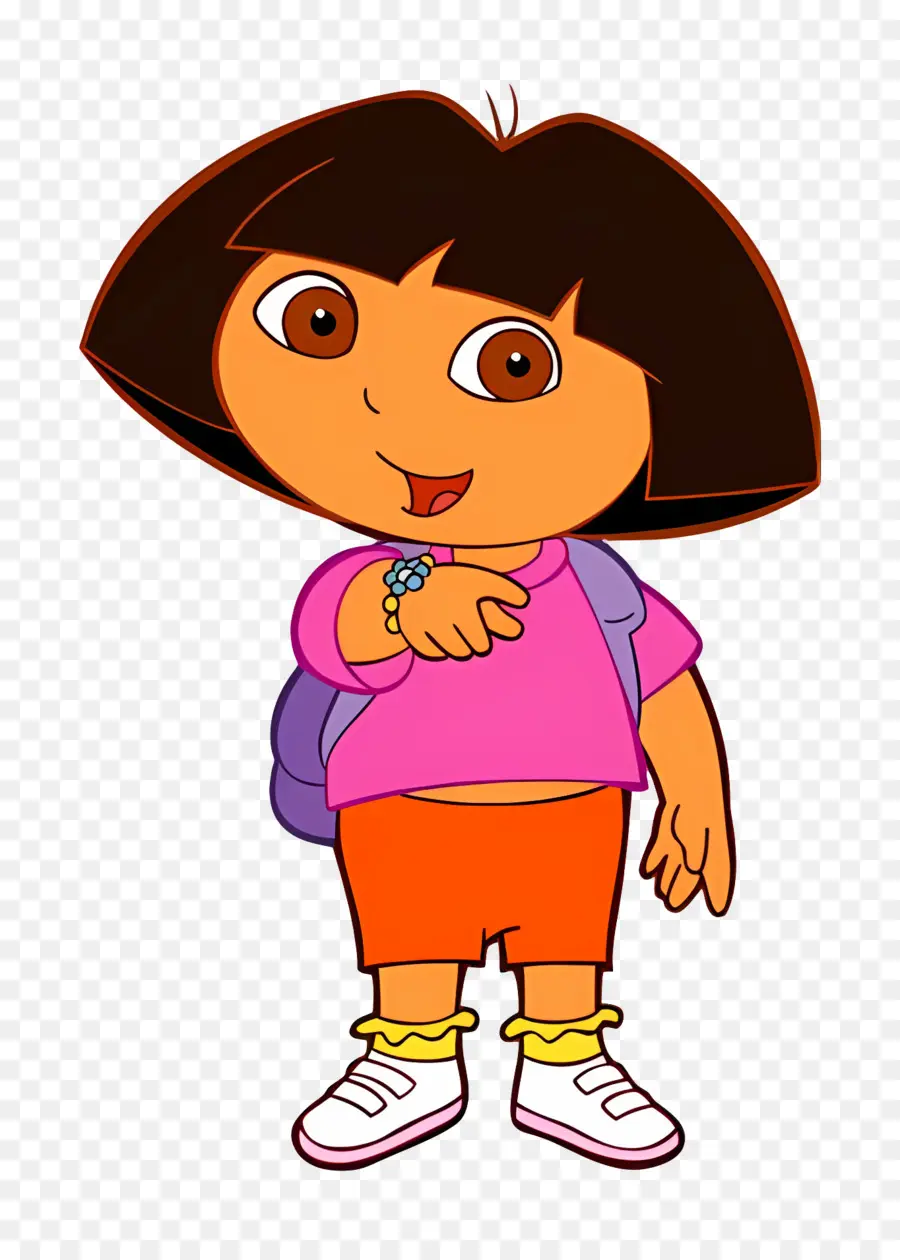 Dora Márquez，Niña De Dibujos Animados PNG