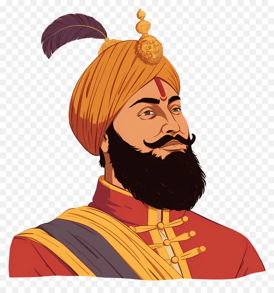 Gurú Govind Singh Jayanti，Figura Histórica PNG