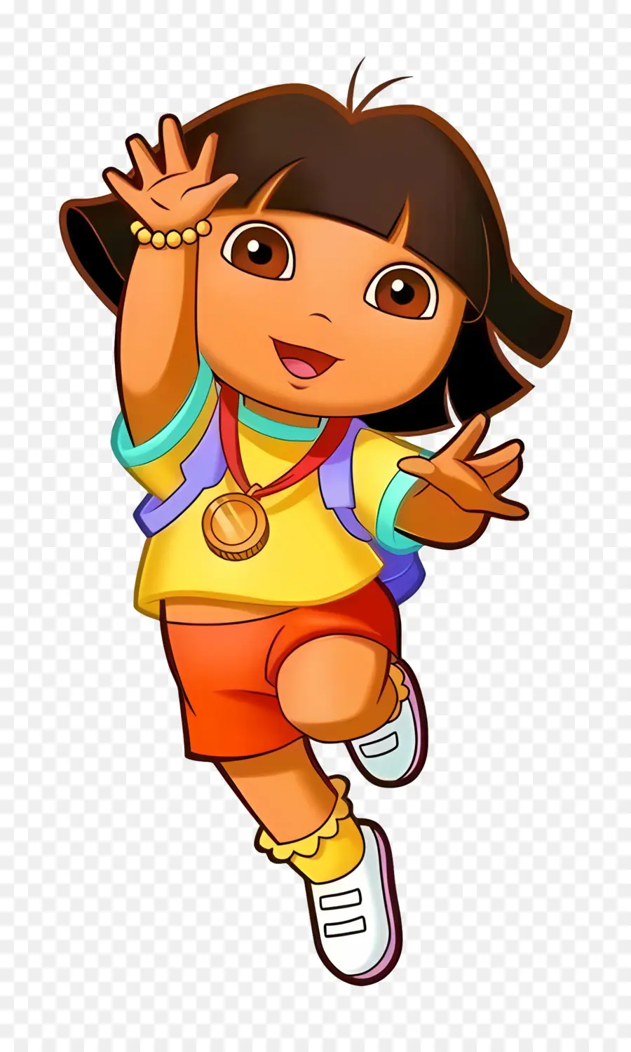 Dora Márquez，Niña Saltando PNG