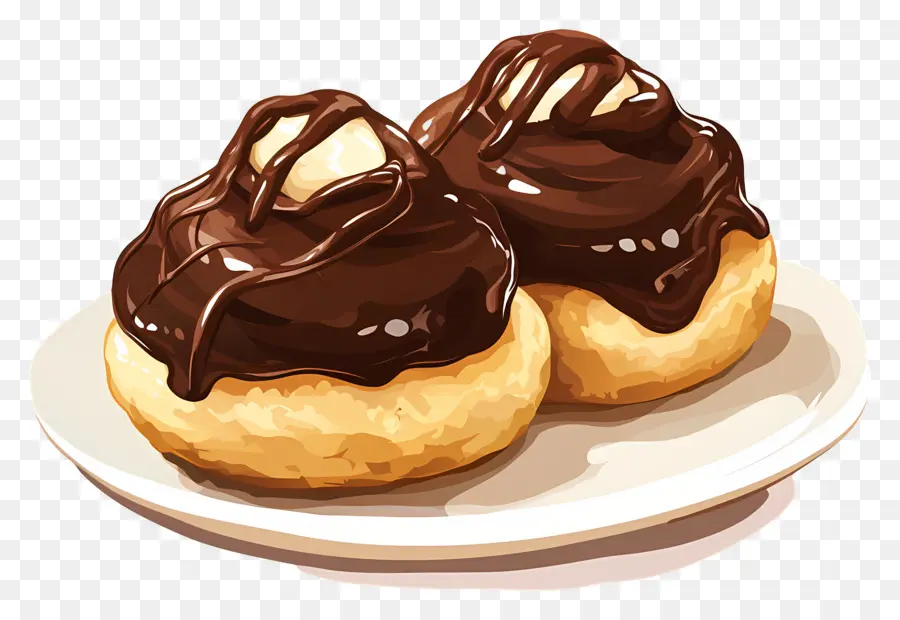 Profiterol，Hojaldre De Crema PNG